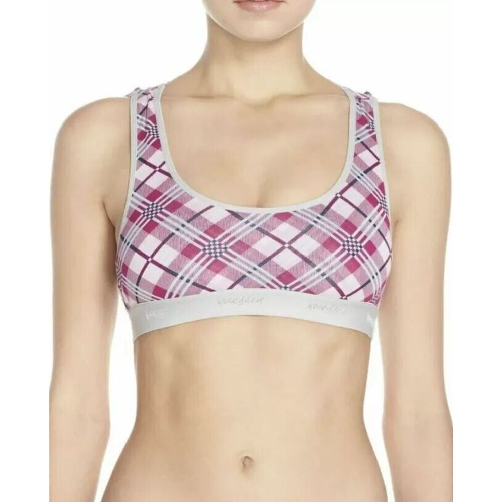 Honeydew Intimates Women's Charlie‎ Strappy Racerback Soft Bra in Pomegranate S